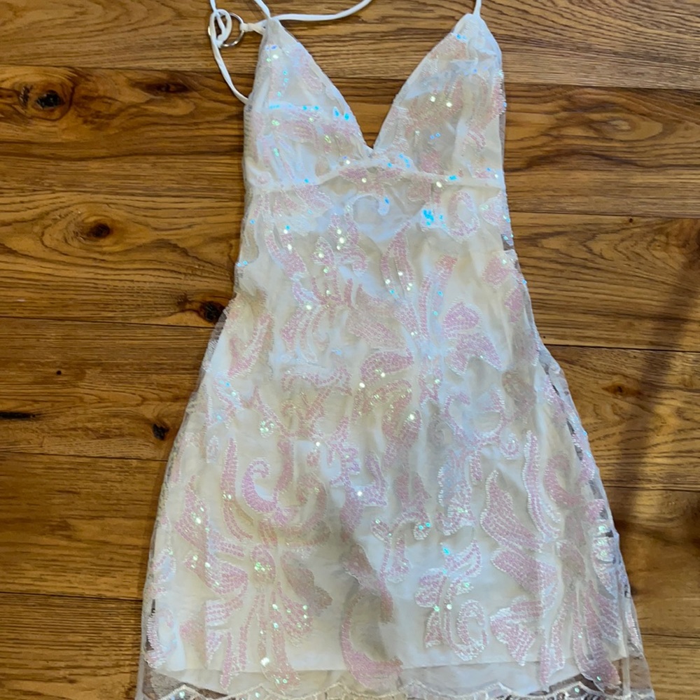Size small, Lucy in the Sky white dress